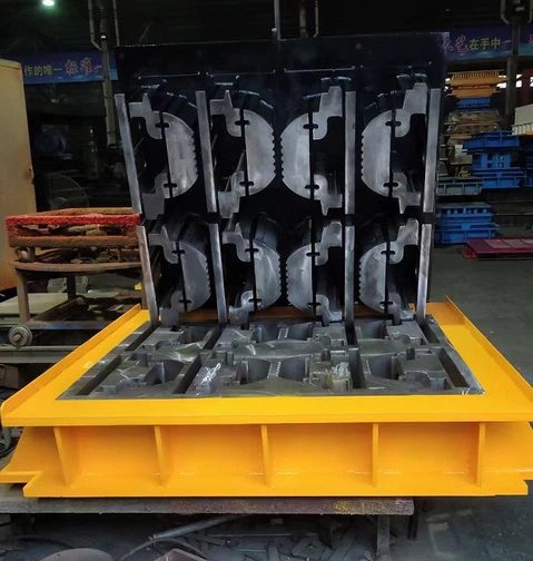 Interlock block mold Interlock block mold